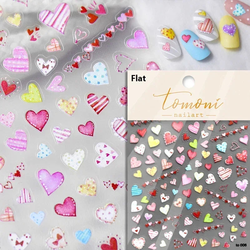 Elegant French Ice Crystal Jelly Nail Stickers