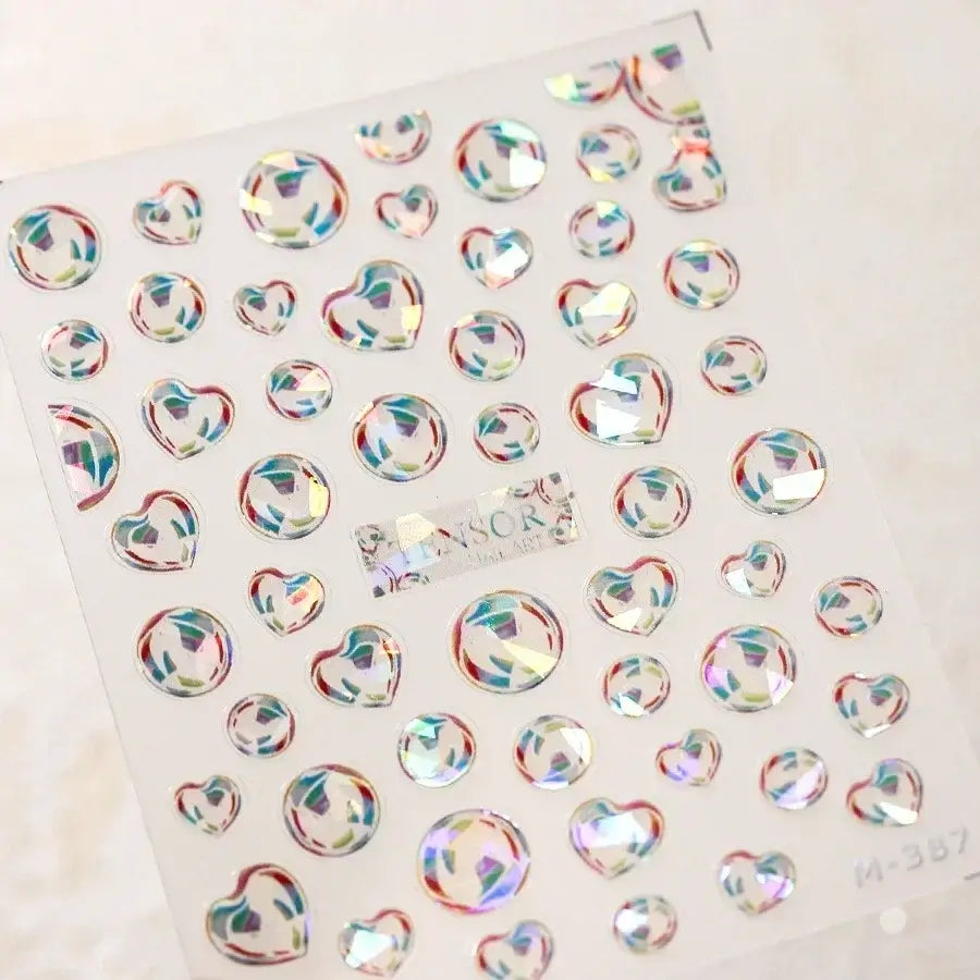 Cute Dolphin & Goldfish Jelly Nail Stickers