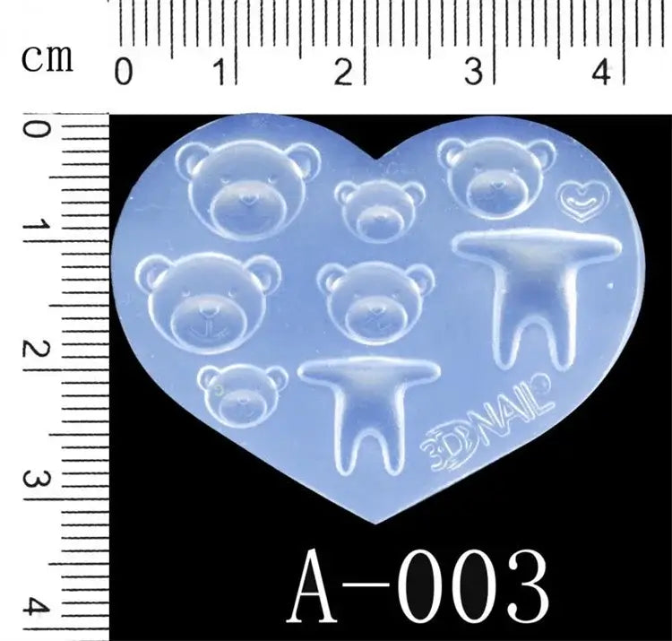 3D Silicone Nail Mold – DIY Manicure & Nail Art Tools