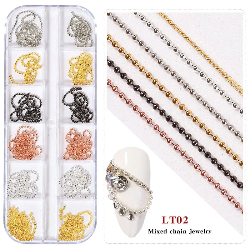 Nail Art Chains – Trendy Nail Decorations for Creative Designs