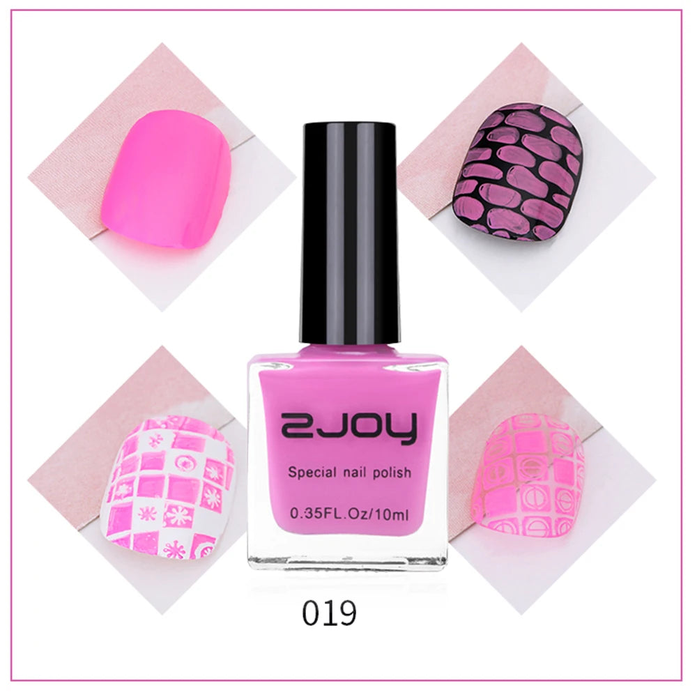 26 Colors Nail Stamping Polish – 10ml Printing Gel Lacquer