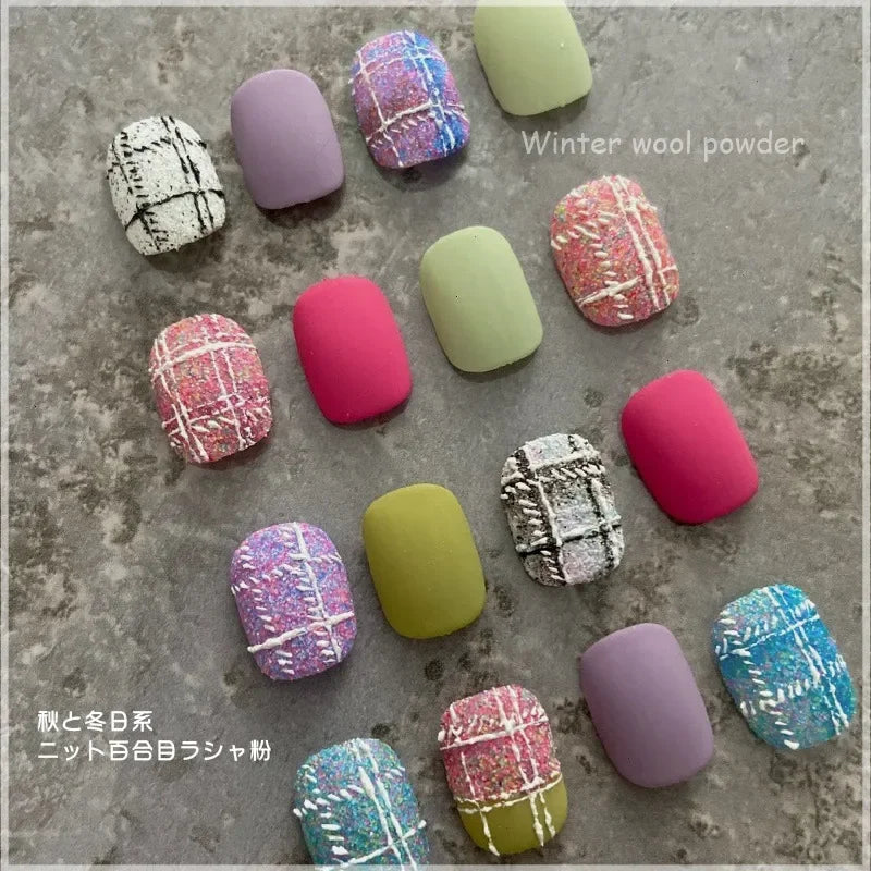 Sugar Sand Nail Powder - Multi Color