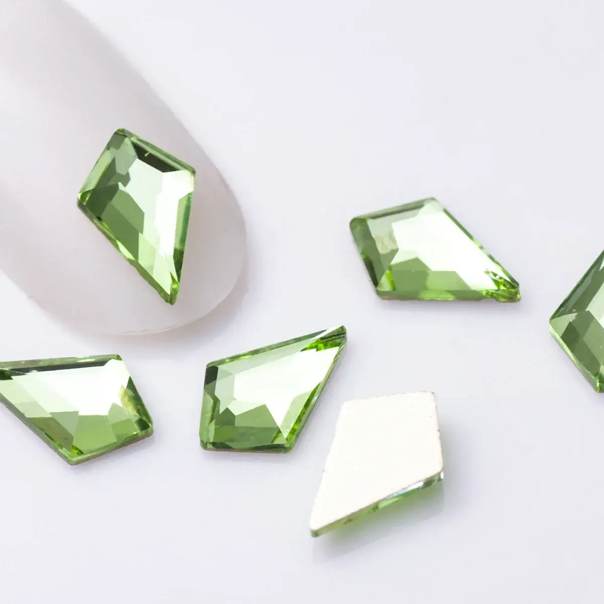 Arrow Shape Nail Art Rhinestones - Colorful 3D Gems