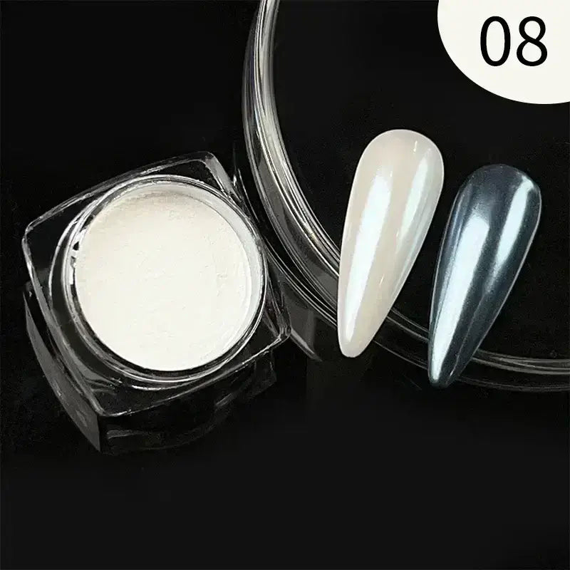 Nail Mirror Glitter Powder Metallic