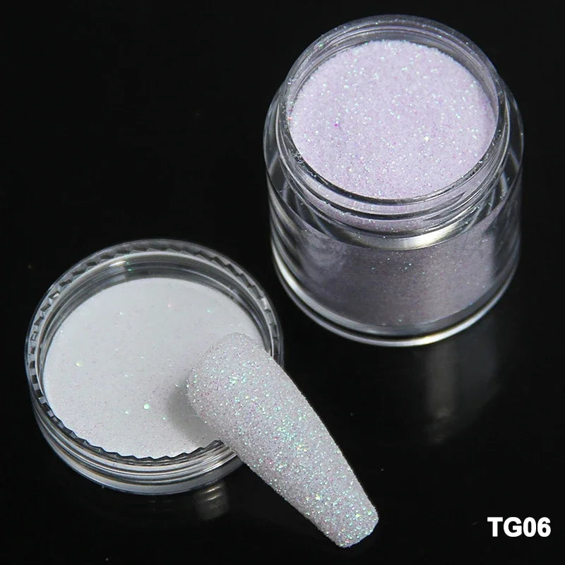 Neon Sugar Nail Glitter – Colorful Candy Coat Powder