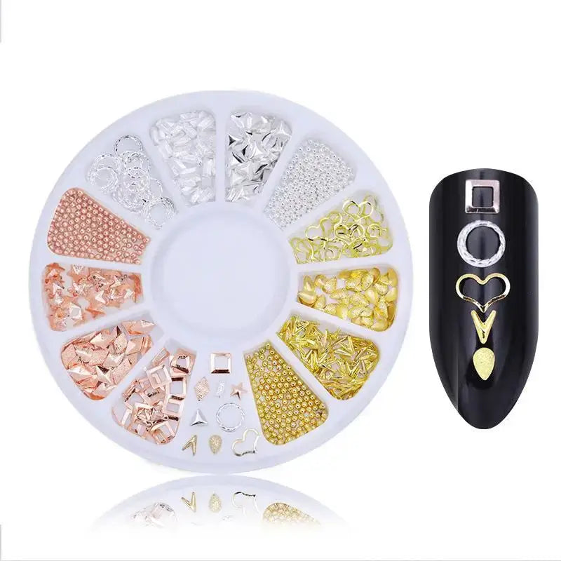 Caviar Beads Nail Jewels – Pearls & Rhinestones