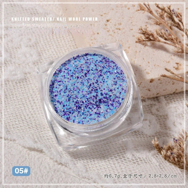 Sugar Sand Nail Powder - Multi Color
