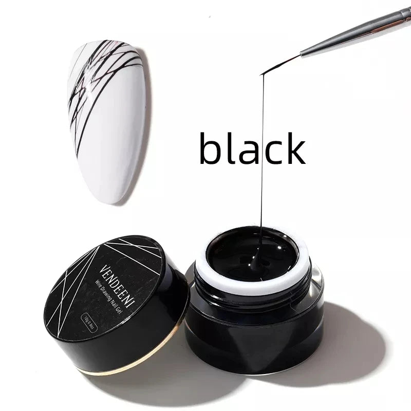 Spider Line Gel Nail Polish by Vendeeni