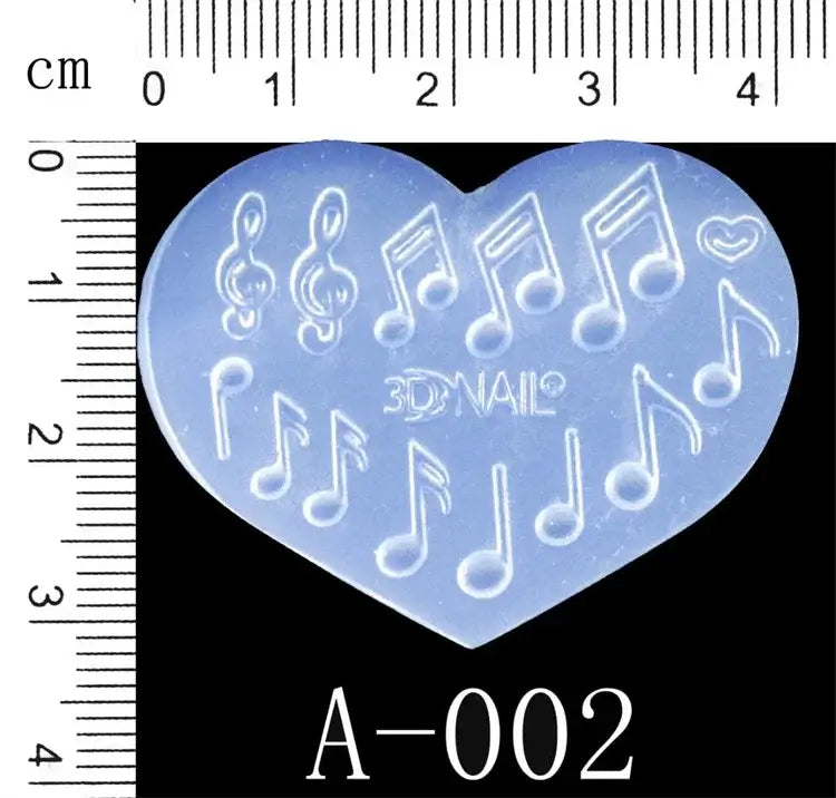 3D Silicone Nail Mold – DIY Manicure & Nail Art Tools