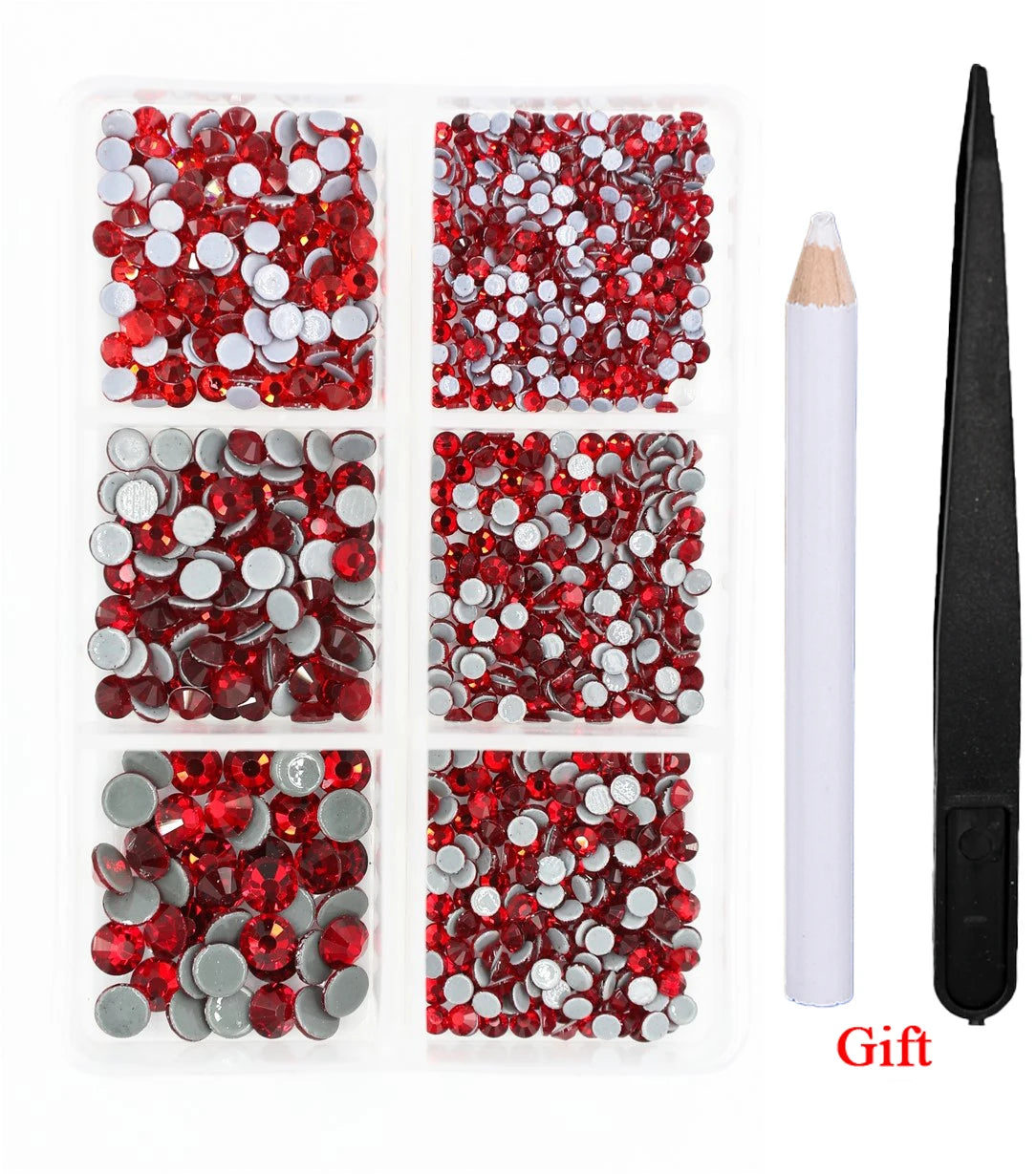Opal Glass Crystal Rhinestones – 3D Nail Art Set
