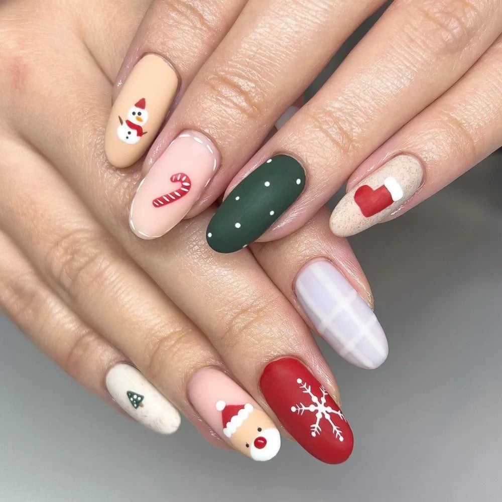 Christmas Press-On Nails – Festive Nail Designs & Ideas