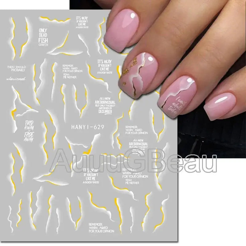 Nail Art Stickers – Self Adhesive