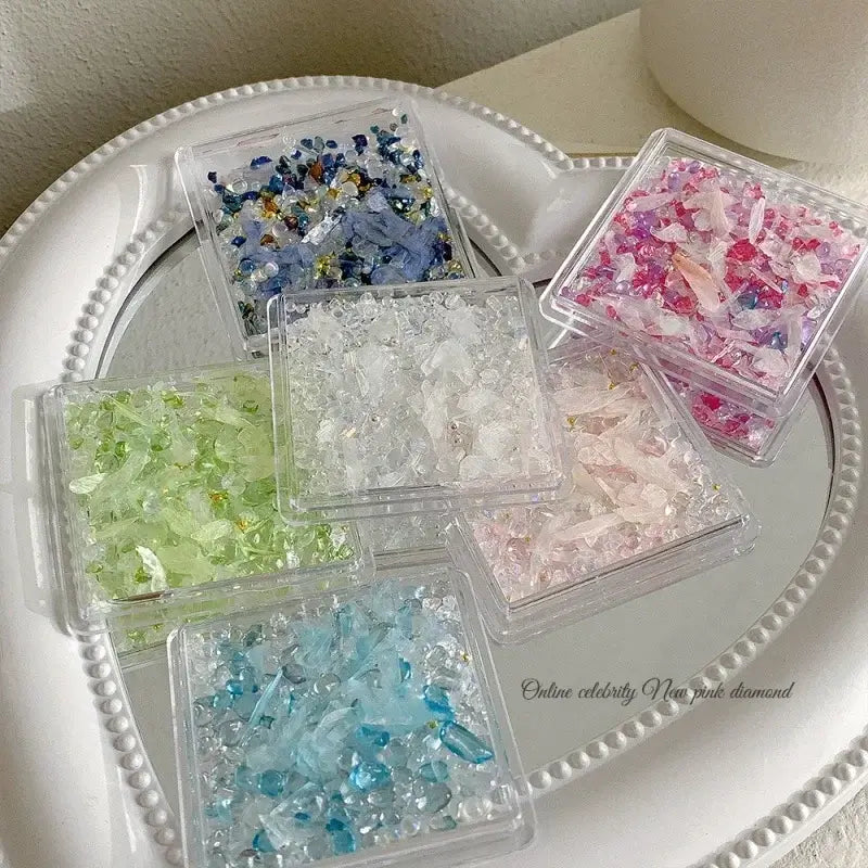 Abalone Shell Nail Slices – Ultra Thin 3D Flakes