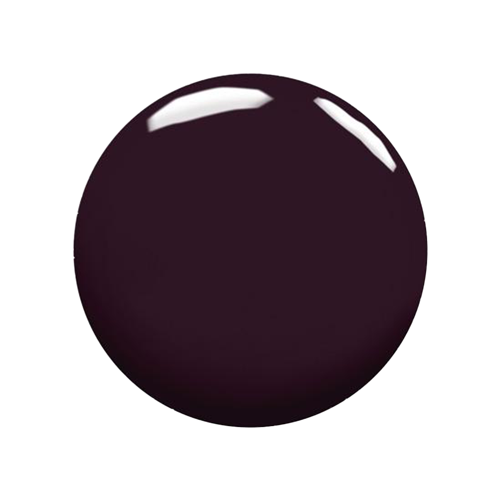 Dark purple color swatch on a white background