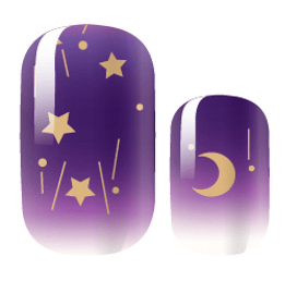 Purple Skies - Gel Nail Wraps