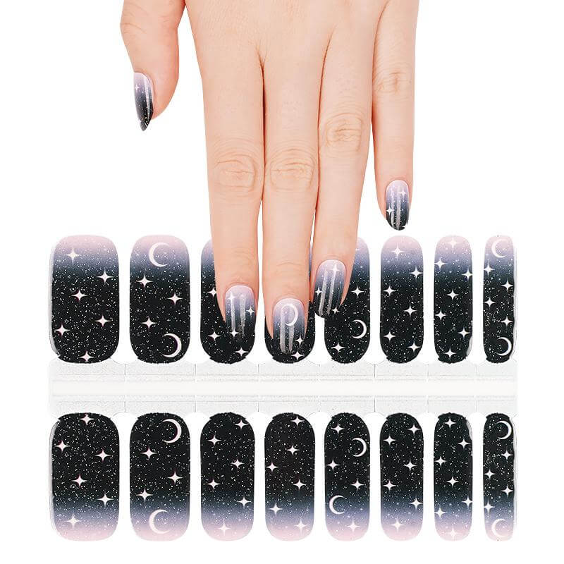 Starry Night - Gel Nail Wraps