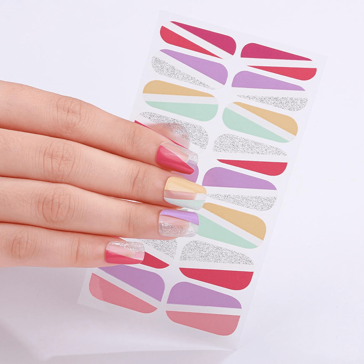 Gel Nail Wraps - Razzle Dazzle