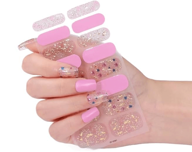 Cotton Candy - Gel Nail Wraps