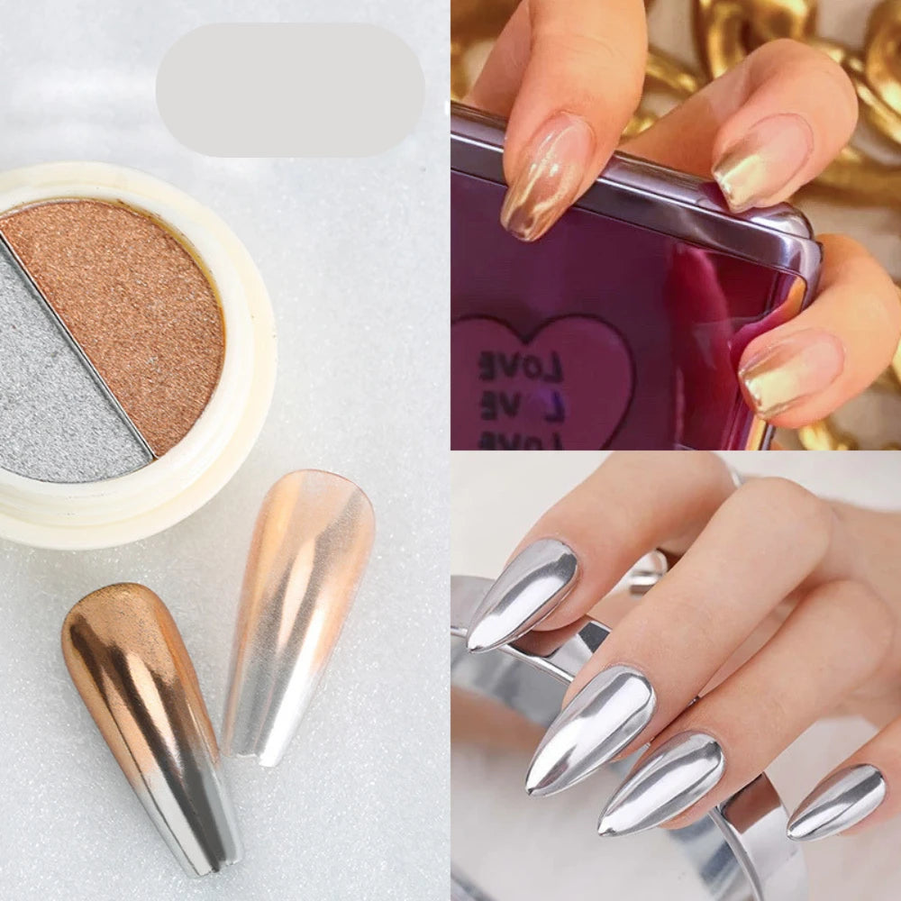 Magic Mirror Chrome Nail Powder