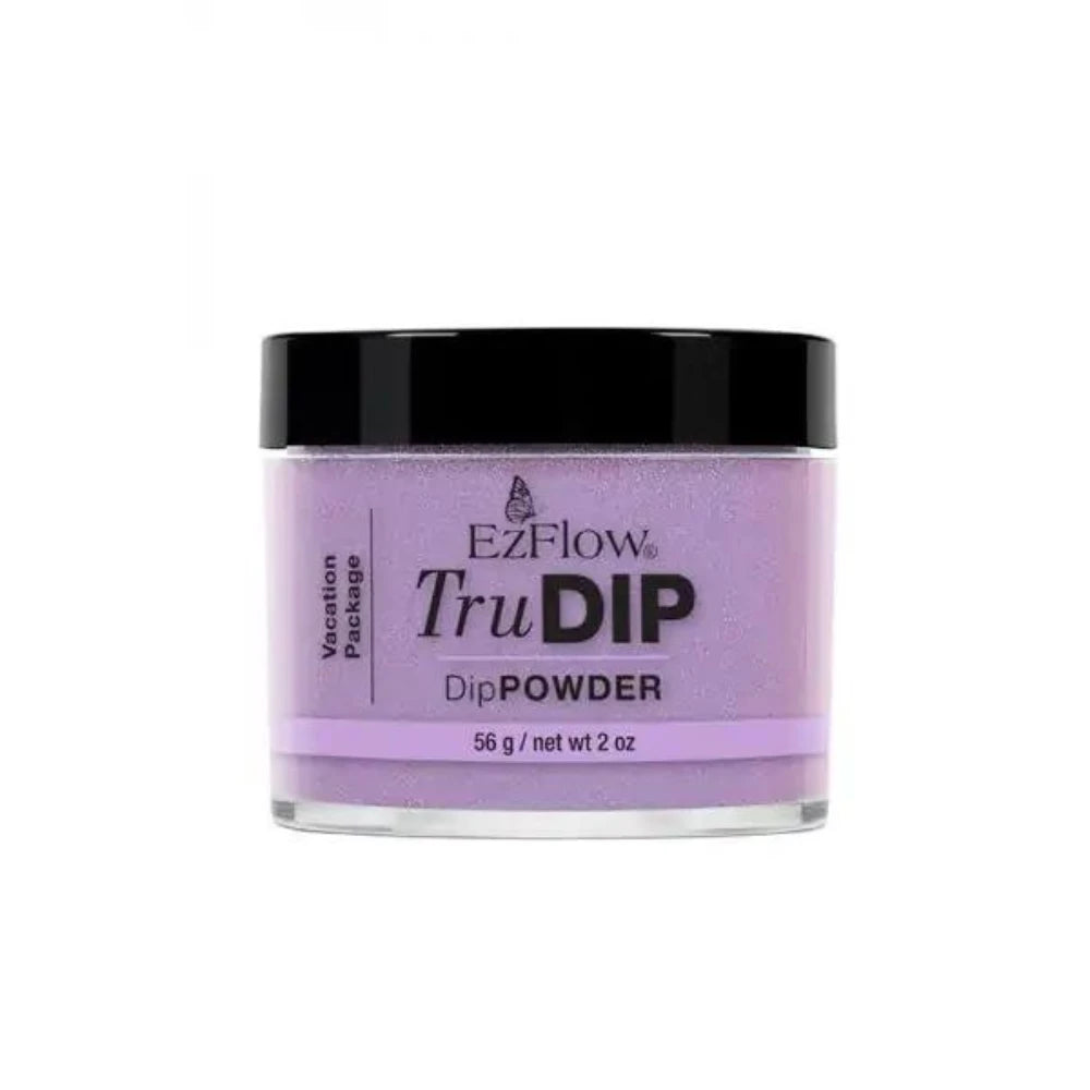 TruDip Acrylic Dip Powder - Vacation Package - Light Purple Nail Color