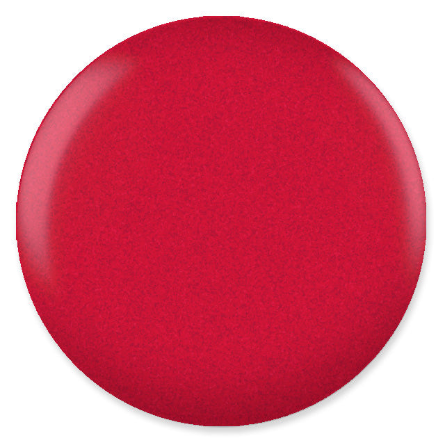DND NAIL COLOR - Fiery Fuchsia #475 - DND Gel & Lacquer Duo RED NAIL POLISH