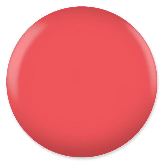 DND GEL LACQUER DUO - FLORAL CORAL #650 - CORAL NAIL POLISH