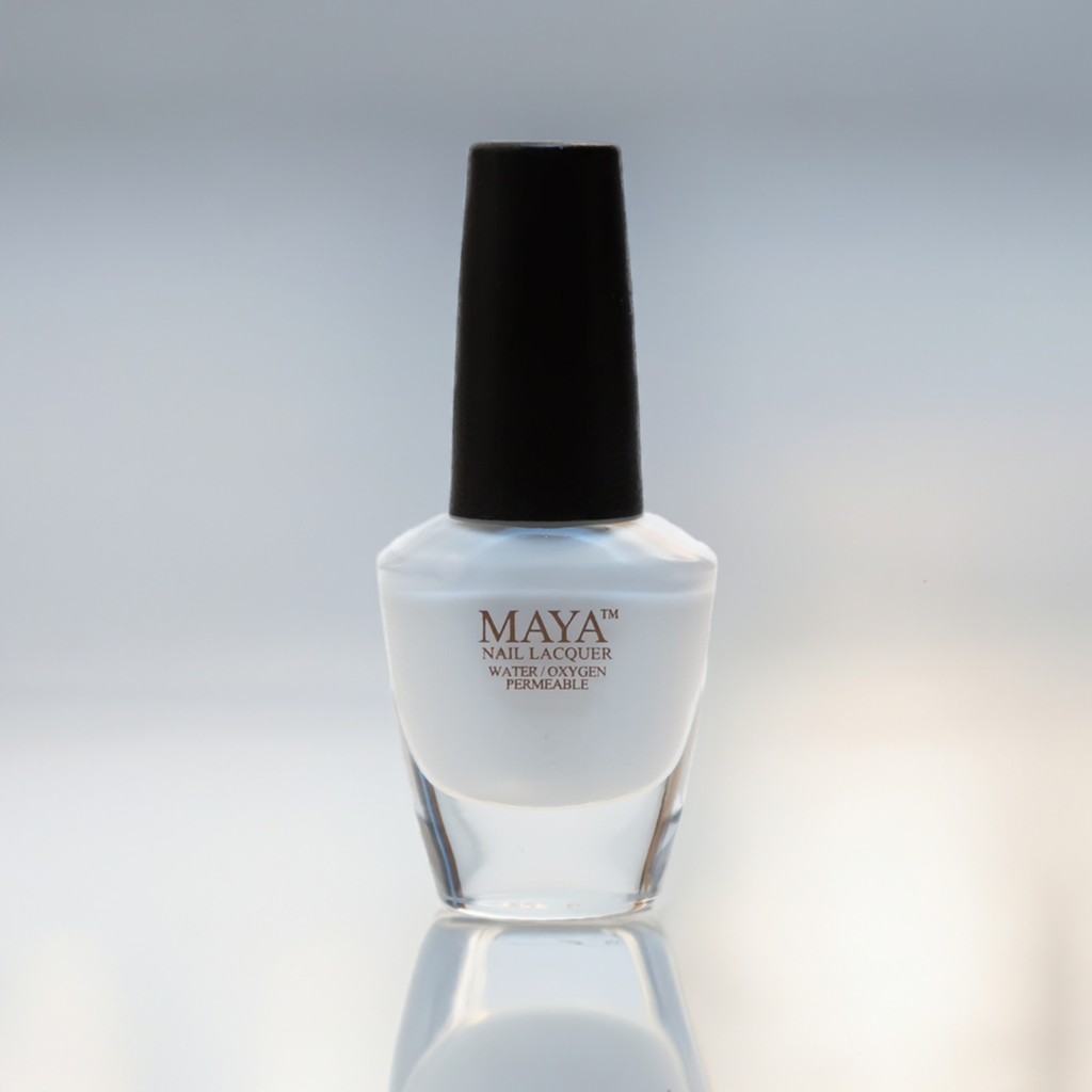 Lu'Lu White - White Halal Nail Polish - Maya