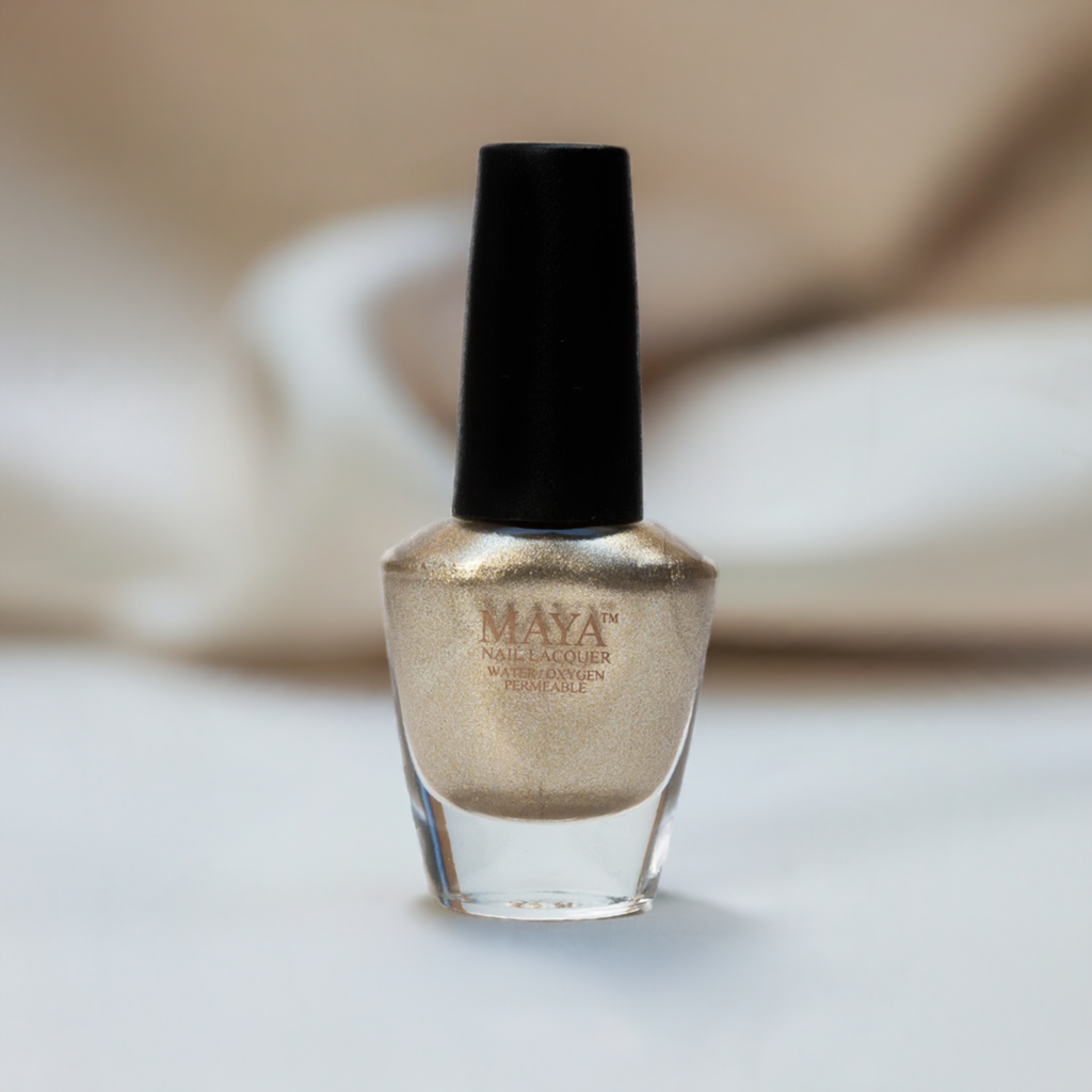 Gold Digger - Gold Metallic Halal Nail Polish - Maya