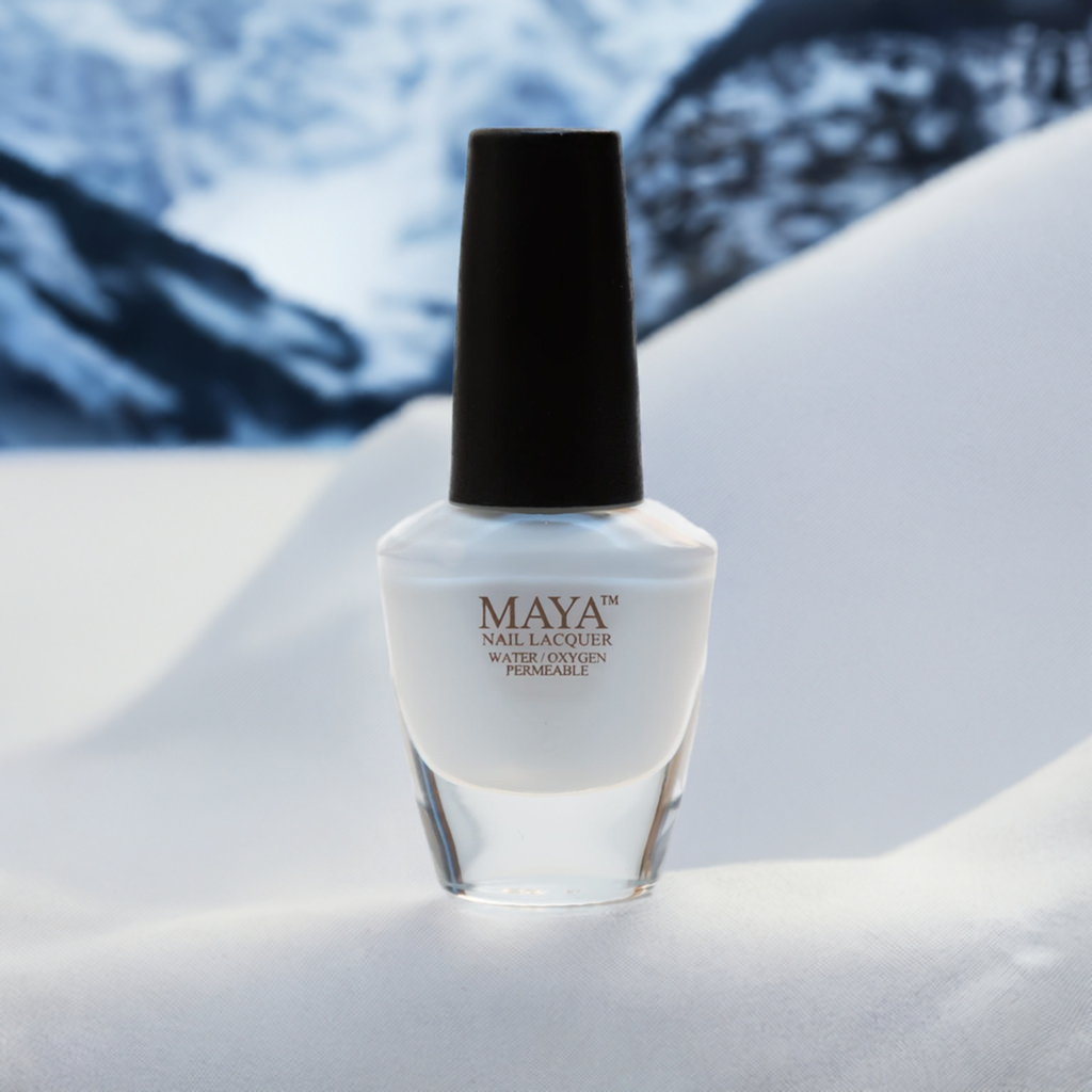 Lu'Lu White - White Halal Nail Polish - Maya