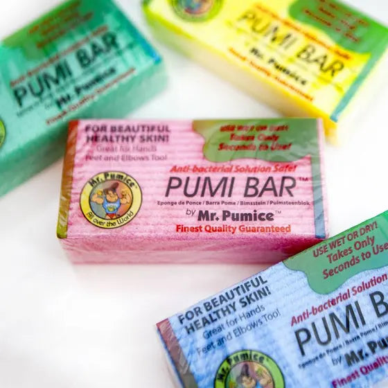 Mr. Pumice Pumi Bar – Callus Remover for Feet, Hands & Elbows