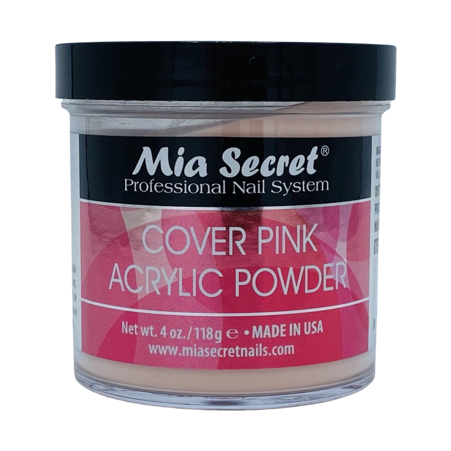 MIA SECRET Cover Pink Acrylic Powder 4oz