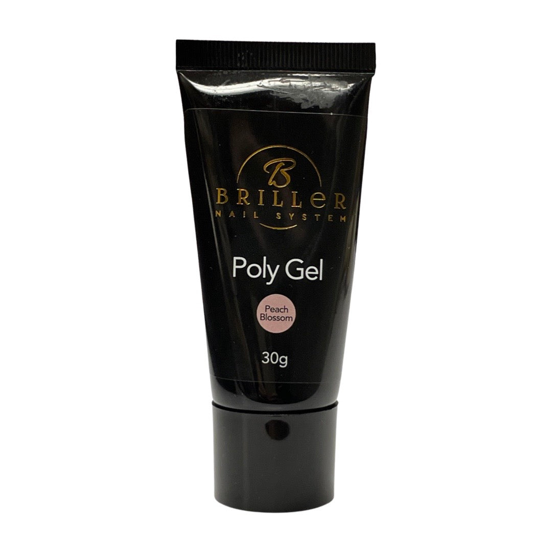 Builder Gel Peach by NG - Peach Polygel Nail Enhancement
