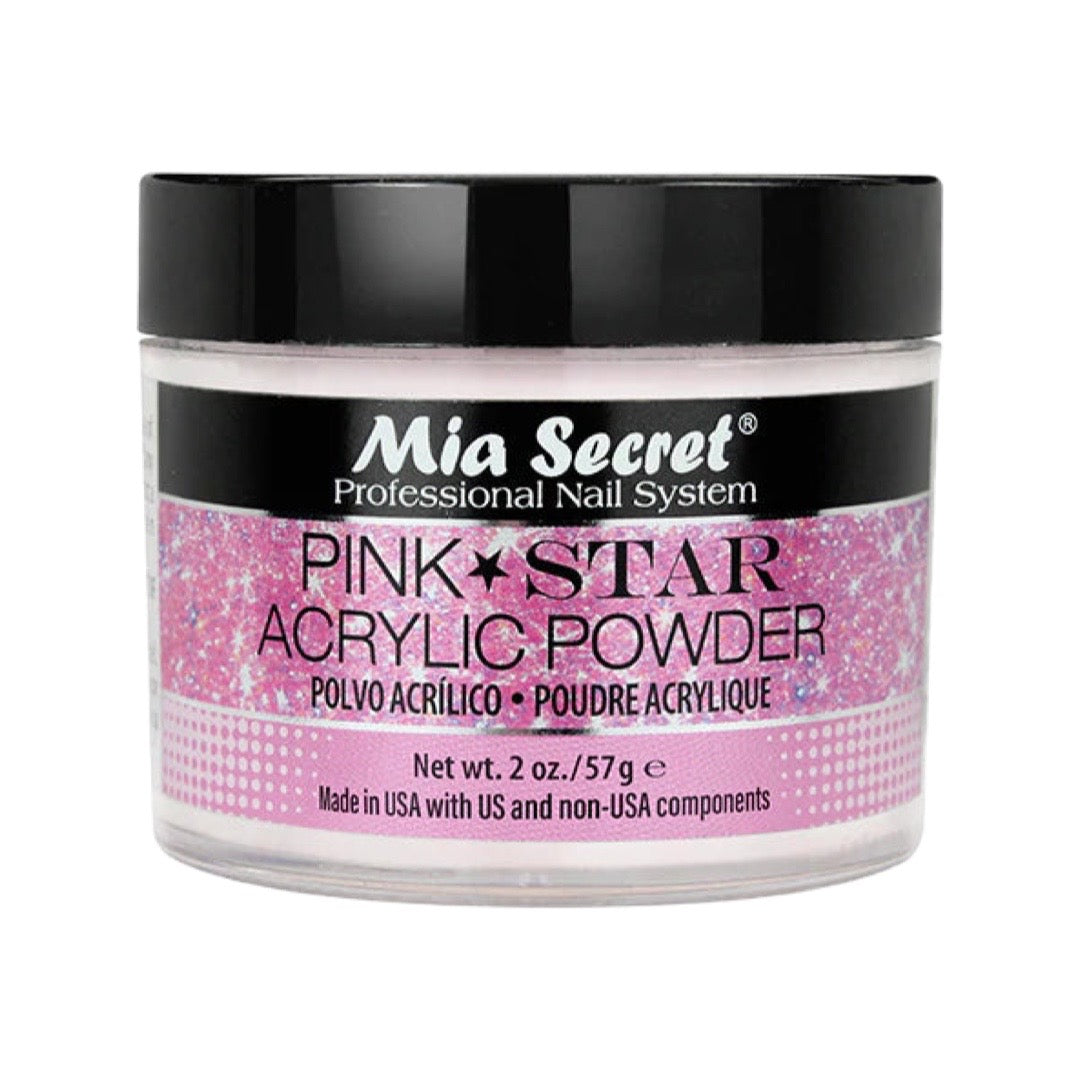 MIA SECRET Pink Star Acrylic Powder 2oz