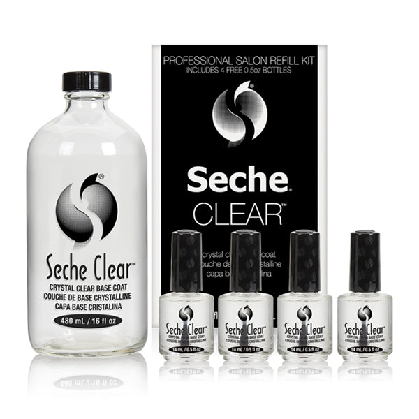 Seche Clear Base Coat Professional 16 oz Refill