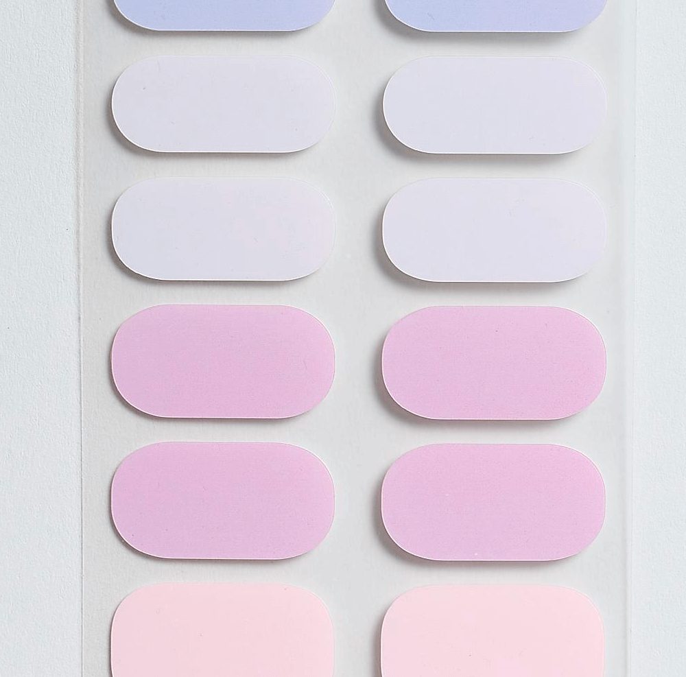 Pastel Colors Gel Nails