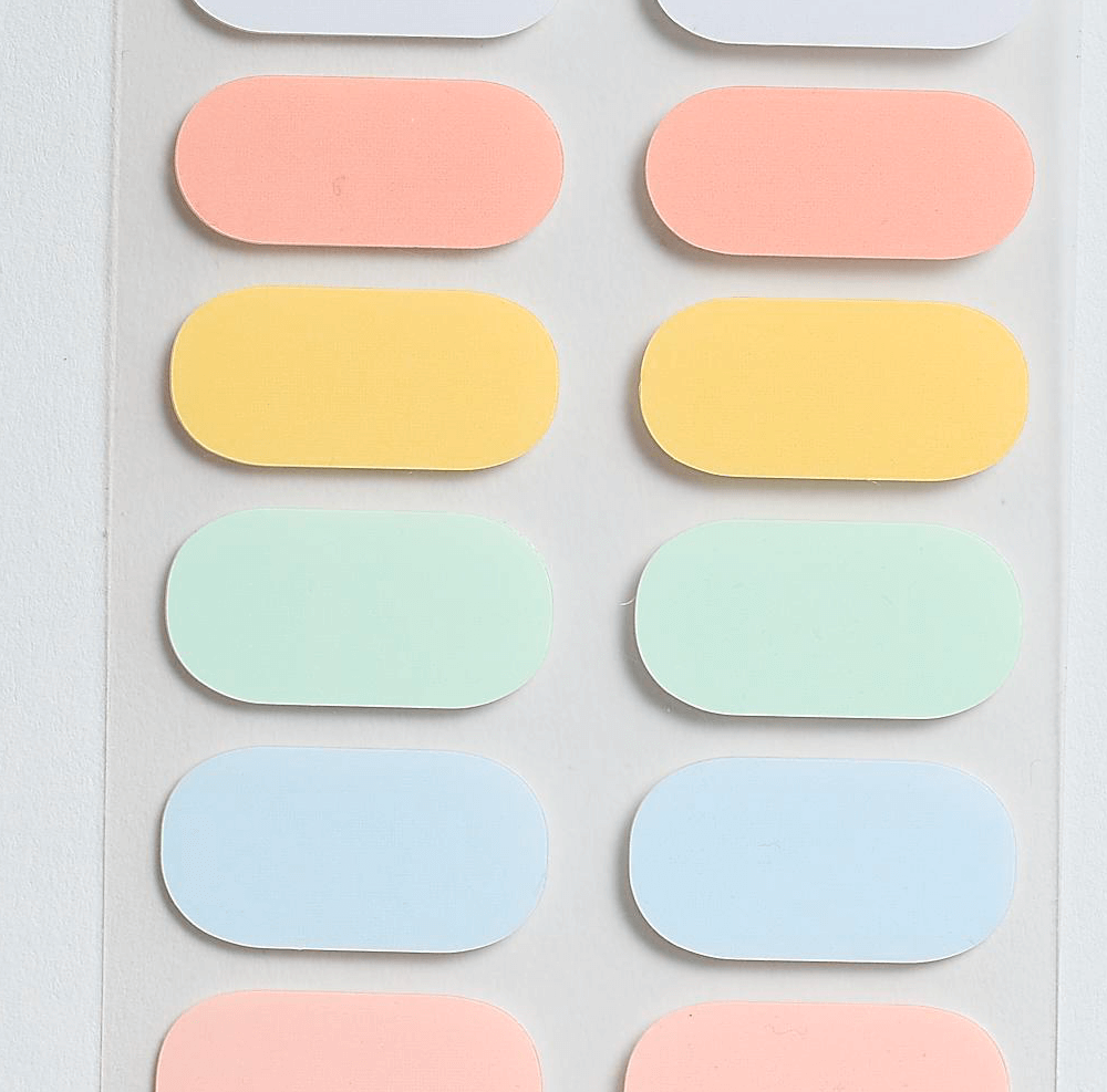 Colorful - Gel Nail Wraps