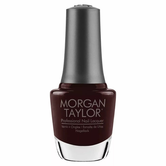 Morgan Taylor - Black Cherry Berry 🖤🍒💅 Deep Red Nail Polish