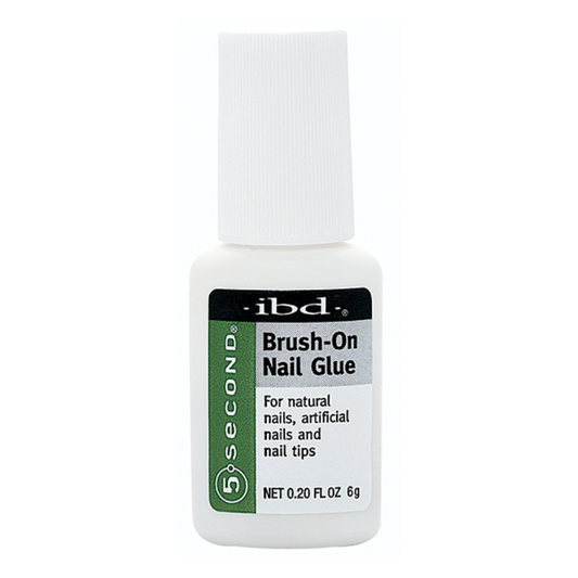 ibd - 5 Second Brush On Nail Glue (6 grams)