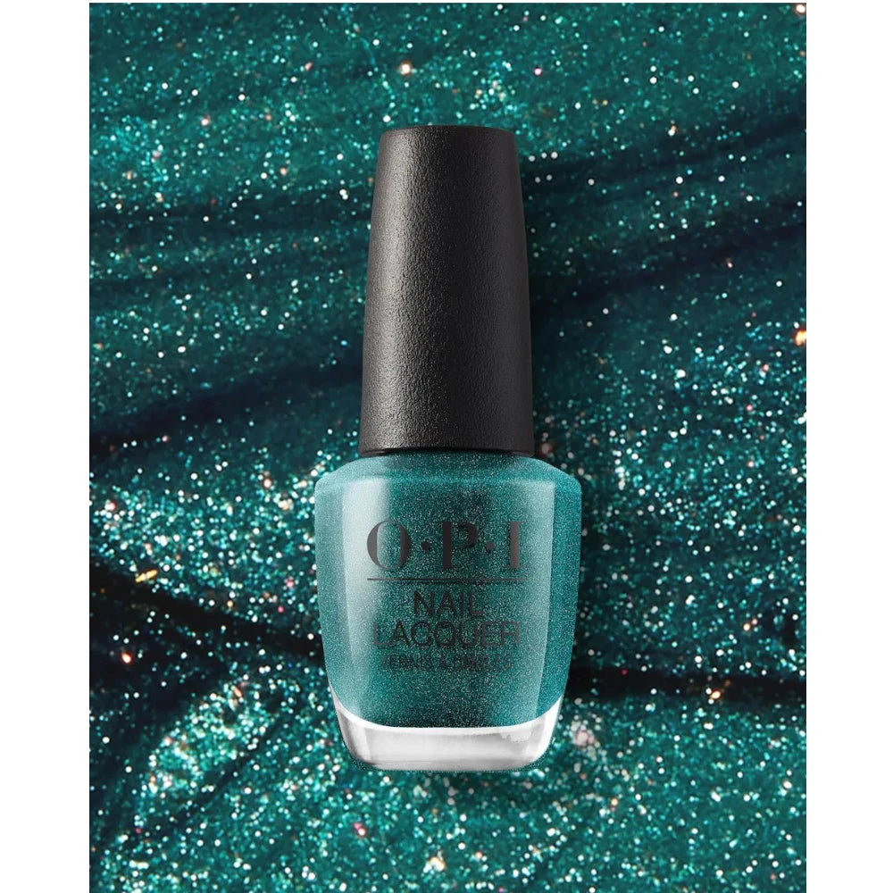 OPI Nail Polish - This Color's Making Waves - Blue Shimmer Nail Polish