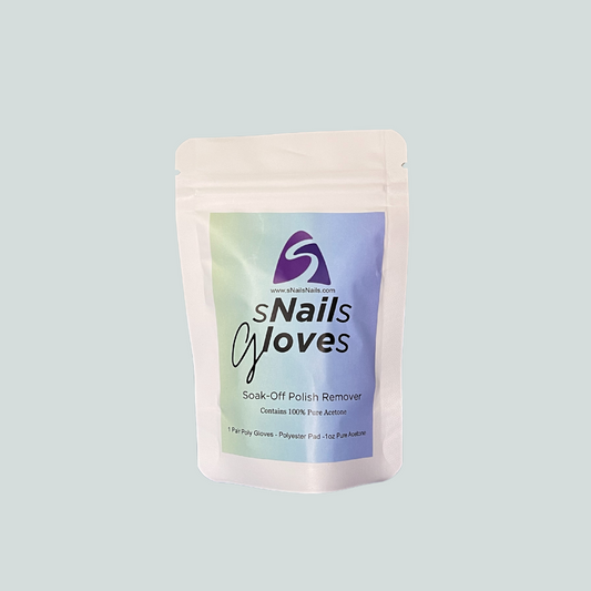 sNails Gloves - Gel Nail Polish Remover (1 pair)