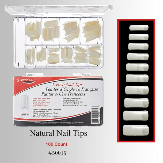 SuperNail - Natural Nail Tips - 100 Count