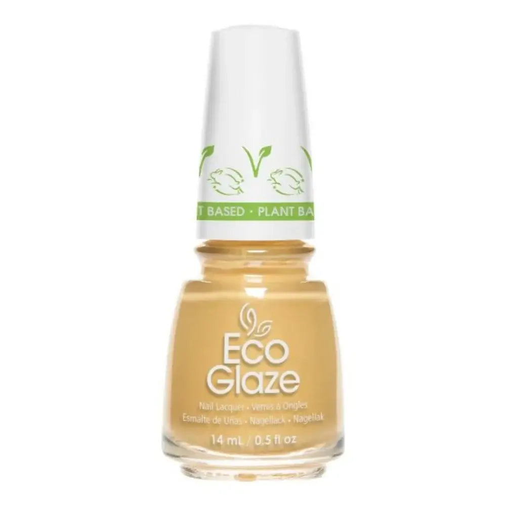China Glaze Eco Glaze - Bella Terra 🌞💛 Yellow Crème Nail Polish
