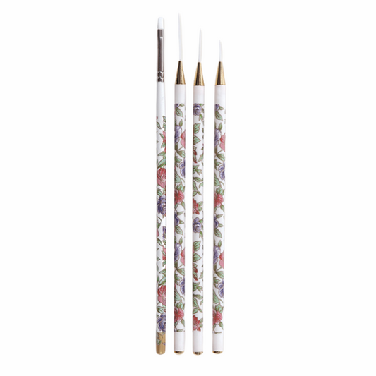 All Season Nail Art Striper Brushes - 4 Pack