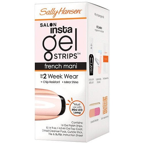 SALLY HANSEN Pro Salon Insta-Gel Strips Manicure – Combo Kit Set
