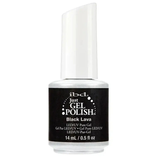 IBD Just Gel – Black Lava 🖤💅 Bold Black Gel Nail Polish