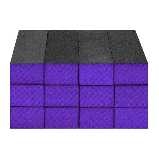 Sanitizable Sanding Blocks - 12 Pack - Purple Block - Medium / Coarse Grit image