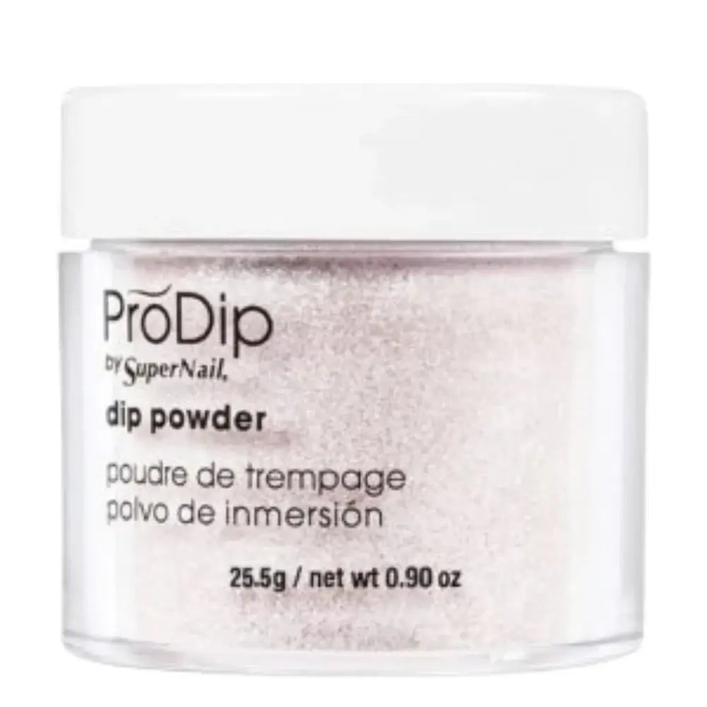ProDip Acrylic Powder - Pearlescent White 💅🤍 White Glitter Nail Polish