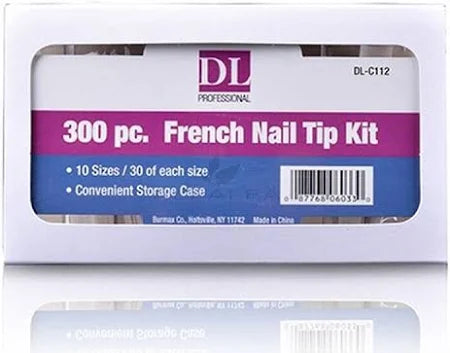 DL Professional - French Nail Tips - 300 Count