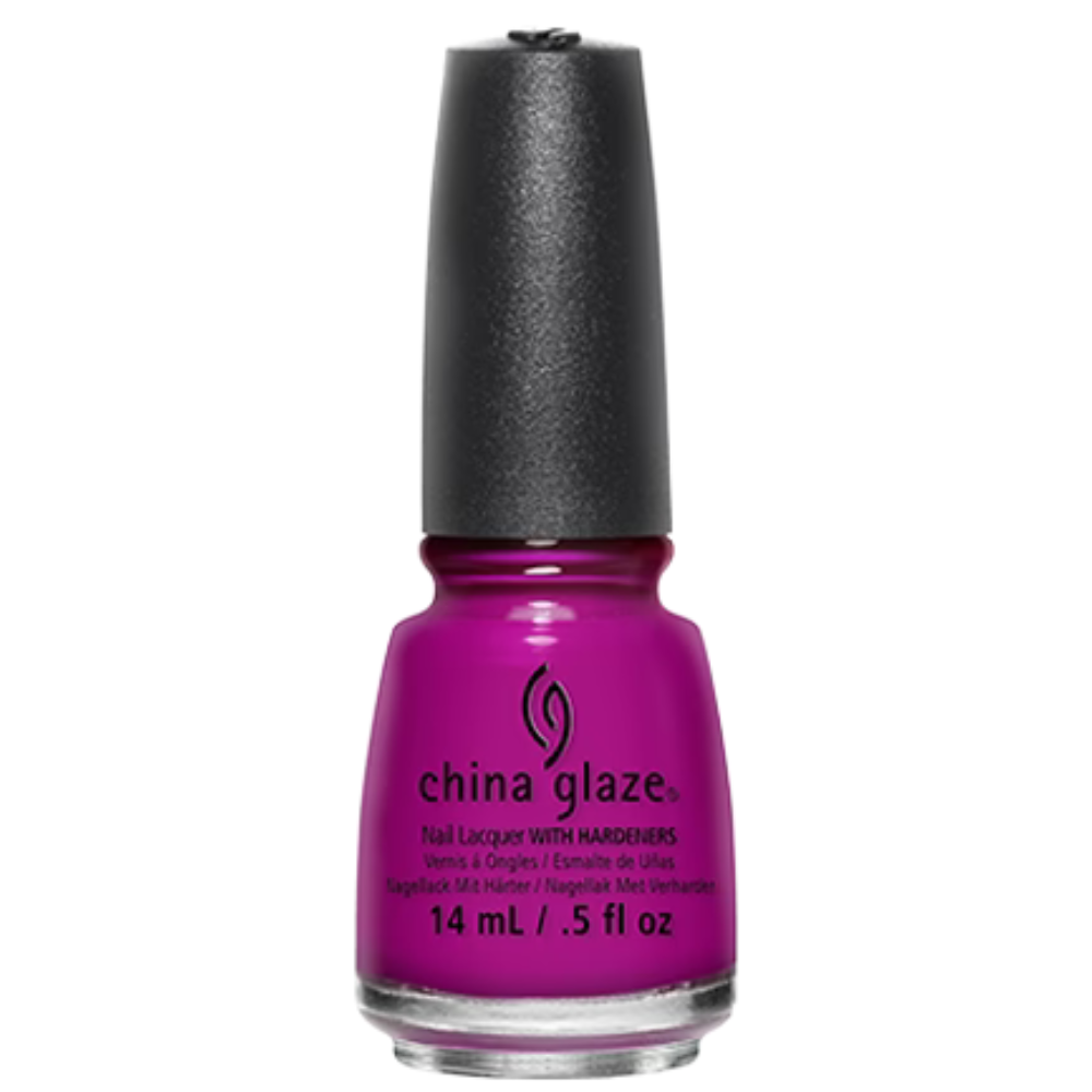 China Glaze - Under the Boardwalk - Vibrant Raspberry Nail Polish