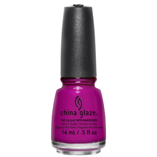 China Glaze - Under the Boardwalk - Vibrant Raspberry Nail Polish